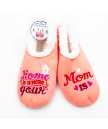 Snoozies Women&#39;s Slippers Home is Where Your Mom is Non Skid Soles  M-7/... - $237.18 MXN