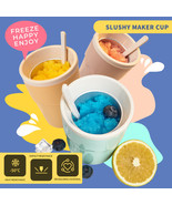 Slushy Cup Ice Cream Summer Popsicle Maker Children Selfmade Milk Shake ... - £21.19 GBP