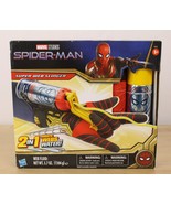 Marvel Spider-Man Super Web Slinger, 2-in-1 Shoots Webs or Water Shooter... - £19.41 GBP