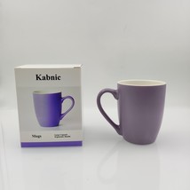 Kabnic Matte Purple Ceramic Mug -Coffee Cup, 1.9 x 3.2 x 4.1 inches - $8.99