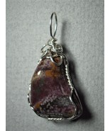 Fancy Jasper Pendant Wire Wrapped .925 Sterling Silver - Jemel  - £33.57 GBP