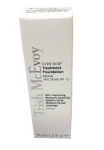 Trish McEvoy Even Skin Treatment Foundation  1.0 Fl Oz. Cream NEW - £46.73 GBP