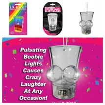 LIGHT UP SHOT GLASS NOVELTY ITEM GAG GIFT - €12,01 EUR