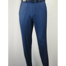 Mens Vitali Three Piece Suit Vested Sharkskin Sheen M3090 Royal blue Regular fit image 15