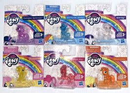 My Little Pony Clear Mini Figure 2018 Hasbro Translucent Rainbow Rarity ... - £14.99 GBP