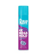 Rave 4X Mega Long Lasting Firm Hold Scented Hair Spray for Heat Protection  - $308.57 MXN