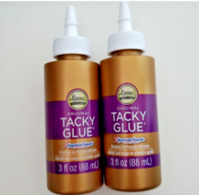 Lot of 2 Tacky Glue Aleene&#39;s Original 3oz (6oz total) Premium All-Purpose New! - £10.35 GBP