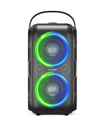 W-King T9-2 The Party Booster Bluetooth USB  Aux Stereo Light Effects Black - $1,727.86 MXN