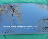 1997 GMC JIMMY YEAR SPECIFIC SUNROOF GLASS  NO ACCIDENT OEM FREE SHIPPING - $142.03