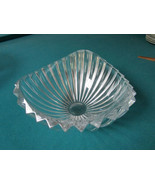Mikasa Coronation Crystal Bowl Centerpiece Ribbed Crystal 6 X 9&quot; - $145.27 CAD