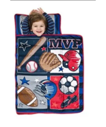 Babyboom Nap Mat Sports Theme Daycare Travel Overnight Pillow Blanket Combo - €21,39 EUR