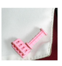 Barbie doll hairstyling accessory Mattel rpr pink hair roller functional vintage - £7.87 GBP