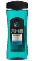 Axe Body Wash, Ice Chillin&#39; (Iced Mint &amp; Lemon Scent), 16 Fl. Oz., 8 Hours Fresh - £12.60 GBP