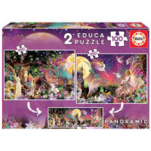 Educa Fairy Triptych Jigsaw Puzzle 2x100pcs - £34.06 GBP