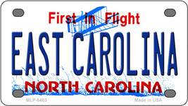 East Carolina North Carolina Novelty Mini Metal License Plate Tag - $284.59 MXN