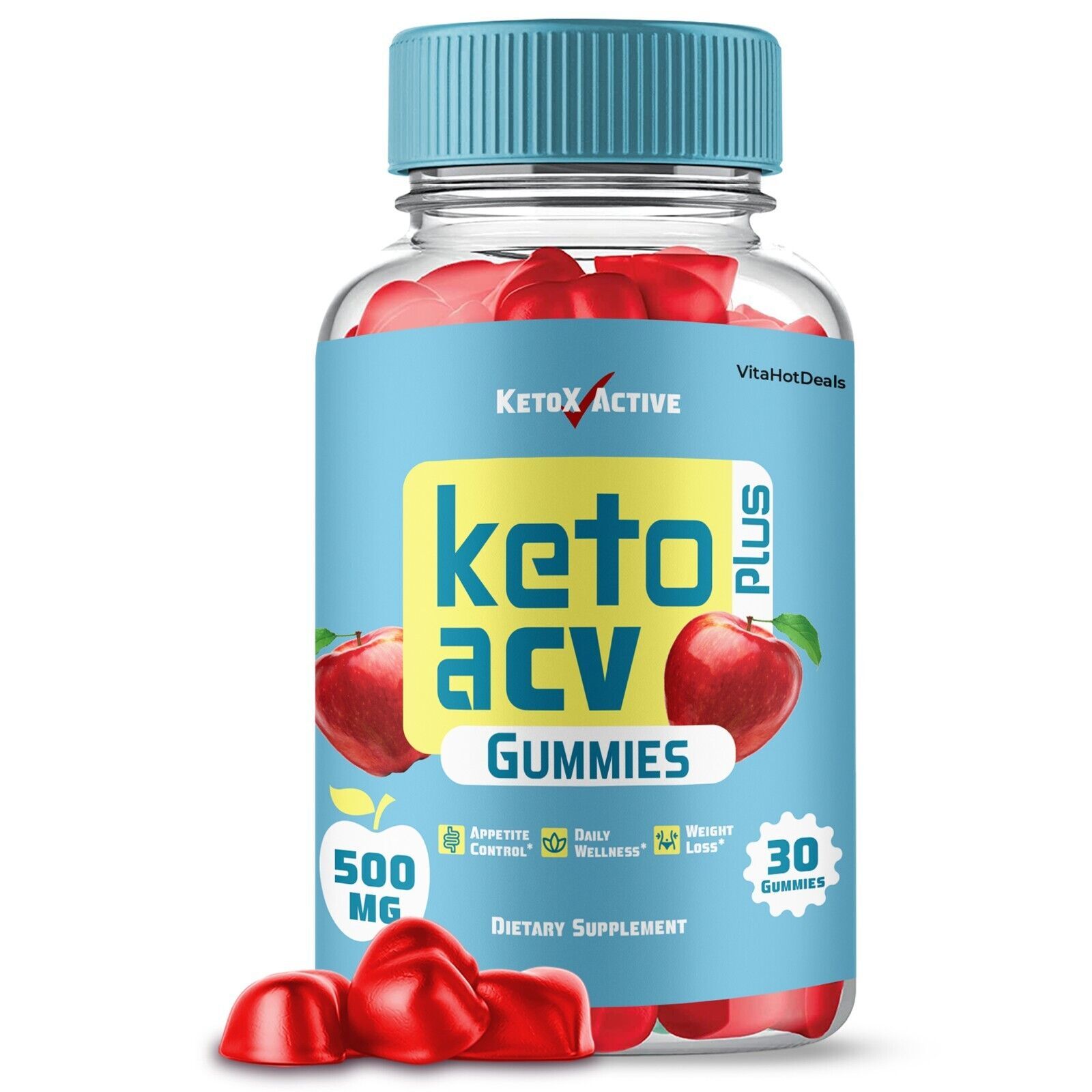 1 Pack Keto X Active ACV Gummies Official Max Strength ACV Gummies