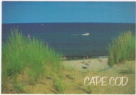 Postcard Beautiful Beaches Cape Cod  Massachusetts 4 1/2&quot; x 6 3/4&quot; - £3.15 GBP