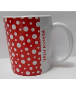 YAYOI KUSAMA Infinity Mirrors Art Ceramic Coffee CUP MUG Red White Polka... - £43.21 GBP