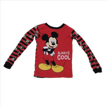 Childs Micky Mouse Red Long Sleeve Top US size 5T - £4.66 GBP