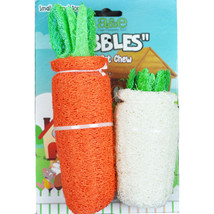 A &amp;E Cages Nibbles Small Animal Loofah Chew Toy Large Daikon; 1ea - £7.87 GBP