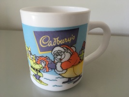 Cadbury&#39;s Christmas Mug (Arcopal) - £5.24 GBP