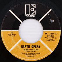 Earth Opera – Home To You / Alfie Finney - 1969 Psyche 45 rpm Elektra EK-45650 - £7.82 GBP