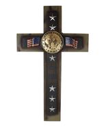 Large Patriotic USA Military United States Army Medallion Flags Stars Wa... - $675.14 MXN