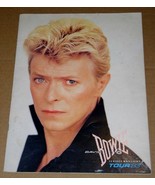 David Bowie Concert Tour Program Vintage 1983 Serious Moonlight - $54.32 CAD