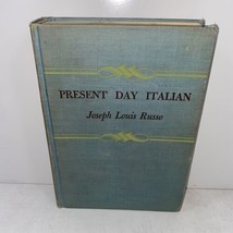 Present Day Italian By Joseph Louis Russo 1947 Hardcover - £15.97 GBP