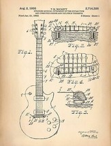 8394.Decoration Poster.Home Room wall design.Patent invention.Electric Guitar - £13.63 GBP+