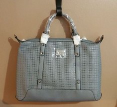 NWT Piju Perforated Designer Office Satchel Elegant Summer Fashion Trave... - £55.55 GBP