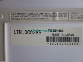 LTM10C038S Toshiba 10.4 -inch LCD screen 90 days warranty - £75.14 GBP