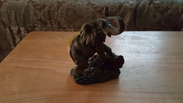 Elephant Figurine Miniature Elephant Decorative Figurine Elephant Home D... - £4.64 GBP