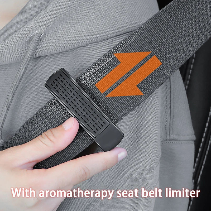 Seat belt elastic fixing clip with solid fragrance stick seat belt adjus... - £9.99 GBP