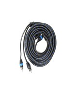 ClearSound Triple Shielded Nylon RCA Cables 18 ft 2 Channel - $86.51 CAD