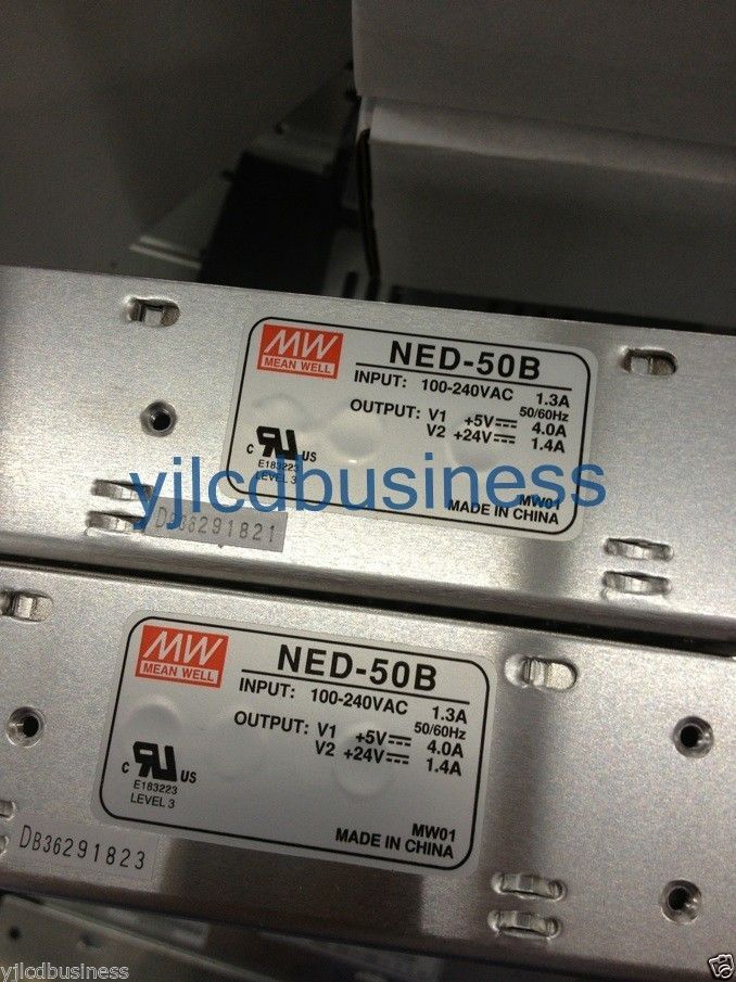  AC/DC 50W 5V 4A &24V 1.4A MW NED-50B Switching UL DHL Switching power supply  - $130.15