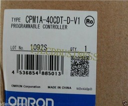 New 1PC Omron CPM1A-40CDT-D-V1 PLC Programmable Controller 90 days warranty - $380.00