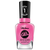 Sally Hansen Miracle Gel Neon Nail Polish Floresc Pink 14.7ml - $76.58