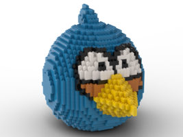 LEGO Blue Angry Bird statue building instruction-Jay INSTRUCTIONS ONLY N... - £21.99 GBP