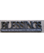  11146I- Blessings Tabletop Cutout Free Standing Wood - £12.54 GBP