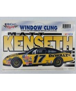 VTG Matt Kenseth 17 DeWALT WinCraft Racing 8.5x4.5&quot; Static Window Cling ... - £4.71 GBP