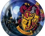 Harry Potter Gryffindor Lunch Dinner Plates Birthday Party Supplies 8 Pe... - £5.57 GBP