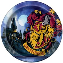Harry Potter Gryffindor Lunch Dinner Plates Birthday Party Supplies 8 Per Pack - £5.55 GBP