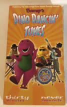 Barney  Dino Dance Tunes VHS Tape Children&#39;s Video - £6.20 GBP