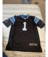 Nike NFL On-Field Carolina Panthers #1 Cam Newton Football Jersey Kids M - $23.31 CAD