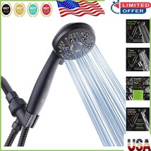 Versatile 6-Mode High Pressure Shower Head with Adjustable Overhead Bracket - $83.61 CAD