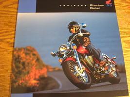 2003 Honda Shadow Motorcycle Brochure Rebel Spirit VLX Xlnt - $21.78