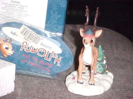 Enesco Rudolph Coach Comet Mini Figurine MIB #104548 Rare - £77.89 GBP