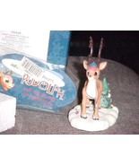 Enesco Rudolph Coach Comet Mini Figurine MIB #104548 Rare - €85,38 EUR