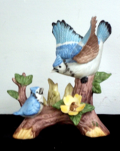 Pair of Blue Jays Figurine - £6.39 GBP